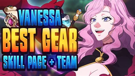 black clover vanessa|S10 Secret Agent Vanessa Build & Guide (Teams, Gear Sets